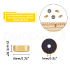 ARRICRAFT Electroplate Non-magnetic Synthetic Hematite Beads Spacers Strands G-AR0003-54-2