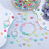 SOFPLATE 800Pcs 2 Styles Eco-Friendly Transparent Acrylic Beads TACR-SP0001-01A-4