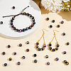   297pcs 9 colors Glass Beads GLAA-PH0003-30-5
