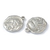 Non-Tarnish 304 Stainless Steel Pendants STAS-O145-02P-3