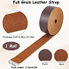 2M Flat AB Grade Cowhide Leather Cord AJEW-WH0479-73C-02-2