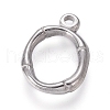 Tarnish Resistant 304 Stainless Steel Pendants STAS-G214-38P-O-1