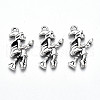 Tibetan Style Alloy Pendants TIBE-S323-046AS-RS-1