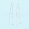 925 Sterling Silver Ear Thread STER-P047-10S-2
