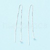 925 Sterling Silver Ear Thread STER-P047-10S-2