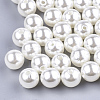 Imitation Pearl Acrylic Beads X-SACR-S028-01-1