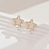 Stainless Steel Dangle Stud Earrings BY9223-5-2