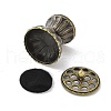 Alloy Incense Burner DJEW-D300-01A-AB-2