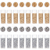 SUNNYCLUE 80G 2 Colors 12/0 Electroplate Glass Seed Beads SEED-SC0001-52-1