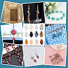   3Bags 3 Colors  Transparent Glass Beads  Segmented Multi-Color Beads GLAA-PH0003-36B-6