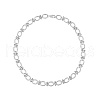 Non-Tarnish Stylish Unisex Stainless Steel Irregular Buckle Bracelet/Necklace GC1125-2-1