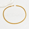 Elegant Stainless Steel Wheat Chain Necklaces for Daily Layering and Vacation Style NT2171-1-4