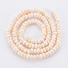Natural Cultured Freshwater Pearl Beads Strands X-PEAR-N010-005-3