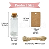 20Pcs Glass Cork Bead Containers CON-YW0001-60-2