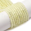 Natural Lemon Quartz Beads Strands G-B142-A03-3mm-2