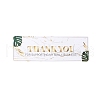 Rectangle Thank You Theme Paper Stickers DIY-B041-24A-4