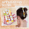 SUNNYCLUE 120Pcs 6 Colors Opaque Resin Decoden Cabochons CRES-SC0002-95-5