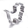 Tarnish Resistant 304 Stainless Steel Cookie Cutters DIY-E012-18-1
