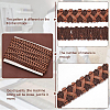 Imitation Leather Braided Lace Ribbon WL-WH0003-02B-4