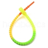 Heart Silicone Cable Ties SIL-T057-01O-2