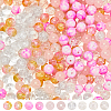 SUNNYCLUE 300Pcs 5 Colors Transparent Glass Beads GLAA-SC0002-42A-1