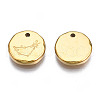 316 Surgical Stainless Steel Charms STAS-S116-418C-G-3