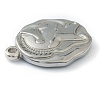 Non-Tarnish 304 Stainless Steel Pendants STAS-O145-02P-2