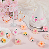 SUNNYCLUE 60Pcs 6 Colors Handmade Polymer Clay Beads CLAY-SC0002-17-4