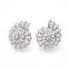 Brass Earring for Women EJEW-M259-01A-P-1