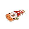 Thanksgiving Day Golden Tone Alloy Enamel Pendants X-ENAM-M002-02O-G-2