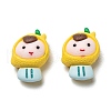 Resin Cabochons CRES-P015-B04-2