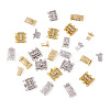 20Pcs 4 Style Brass Filigree Box Clasps KK-PJ0001-15-2