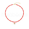 Natural Carnelian Beaded Necklaces EK5559-4-1