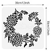 PET Hollow Out Drawing Painting Stencils DIY-WH0418-0056-2