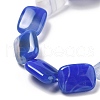 Natural Banded Agate Beads Strands G-K392-B07-13x18mm-4