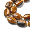 Natural Tiger Eye Beads Strands G-H005-A10-02-4