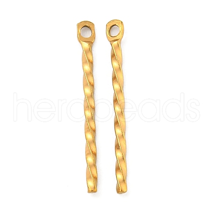 Ion Plating(IP) 304 Stainless Steel Pendants STAS-Q323-03C-G-1