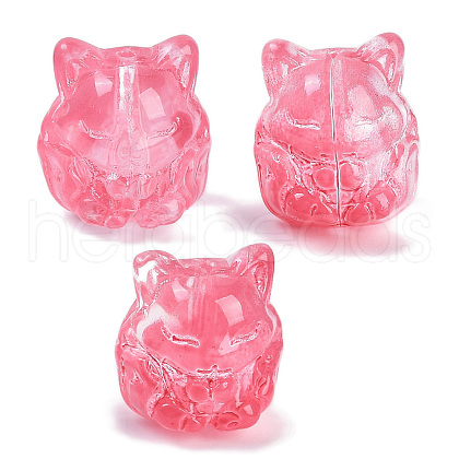 Transparent Spray Paint Glass Beads X1-GLAA-H035-01H-1