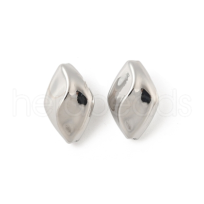 Nuggets Brass Beads KK-M327-06C-P-1