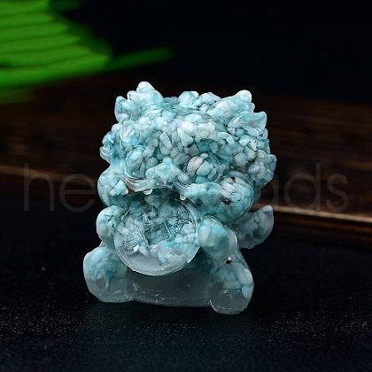 Resin PiXiu Figurine Display Decorations PW-WG22F9A-02-1