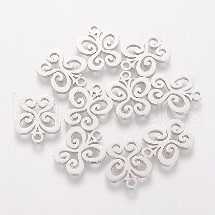 Non-Tarnish 201 Stainless Steel Charms STAS-S105-T195-1