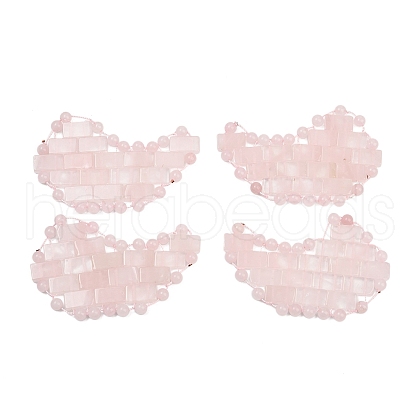 Mother's Day Gifts Natural Rose Quartz Eye Patches G-D301-A05-1