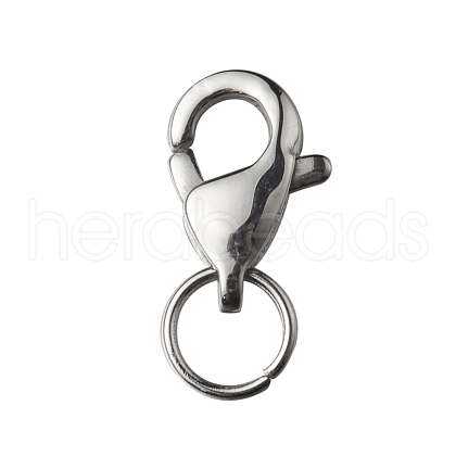 Tarnish Resistant 304 Stainless Steel Lobster Claw STAS-G213-01P-02-1