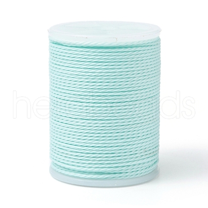 Round Waxed Polyester Cord YC-G006-01-1.0mm-31-1
