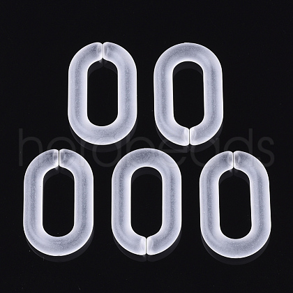 Transparent Acrylic Linking Rings OACR-N009-005A-F12-1