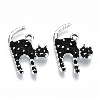 Eco-Friendly Zinc Alloy Pendants FIND-N048-45A-NR-1