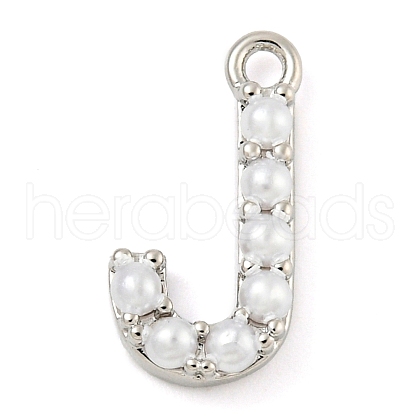 Plastic Imitation Pearl Pendants KK-P230-17P-J-1