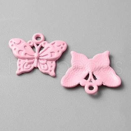 Baking Painted Alloy Pendants FIND-TAC0011-82D-1