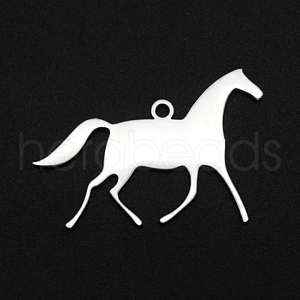 Non-Tarnish 201 Stainless Steel Pendants STAS-R111-JA678-1