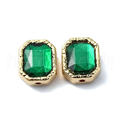 Rack Plating Alloy Beads PALLOY-Z004-03G-04-1